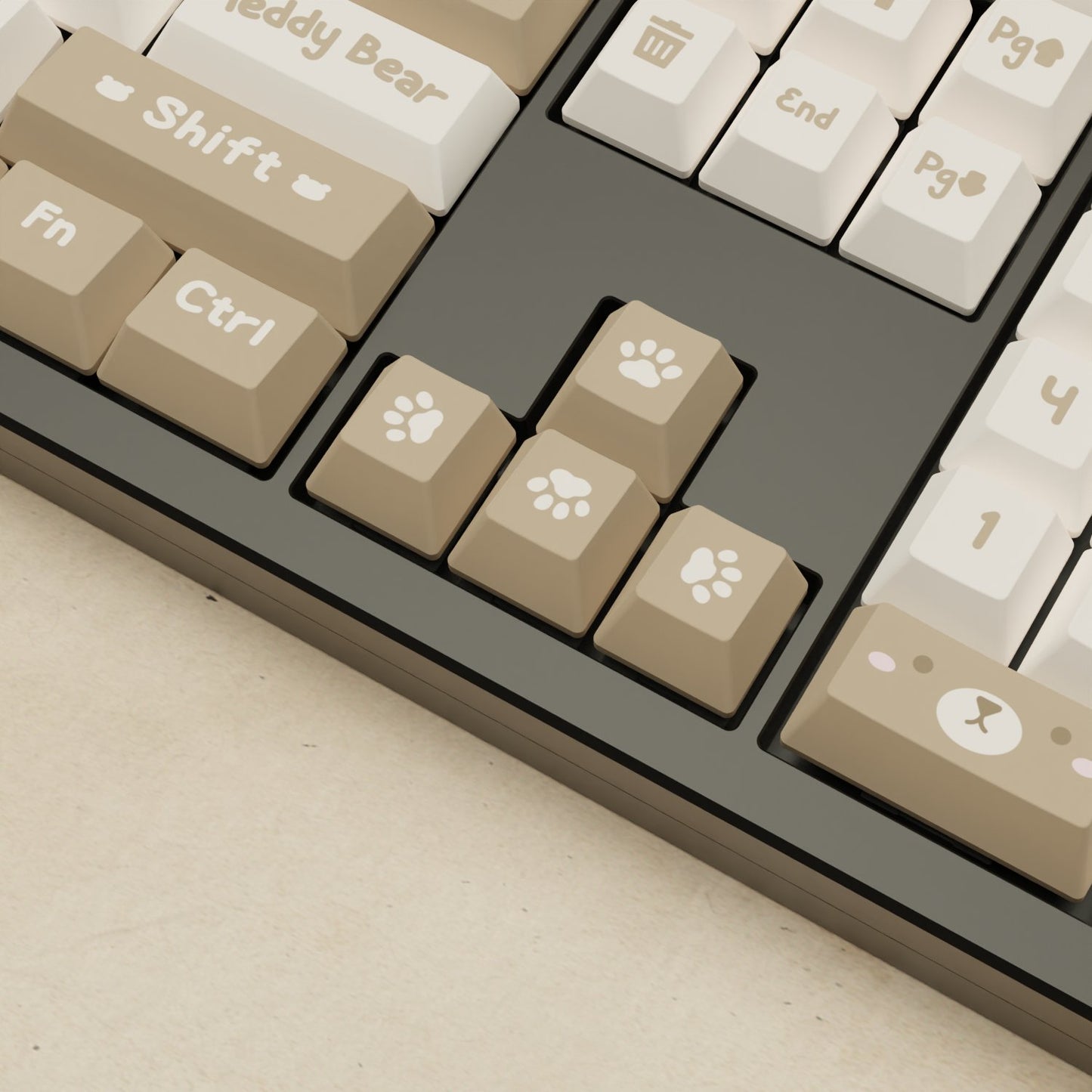 Monsgeek M5 - 100% Teddy Mechanical Keyboard - Goblintechkeys