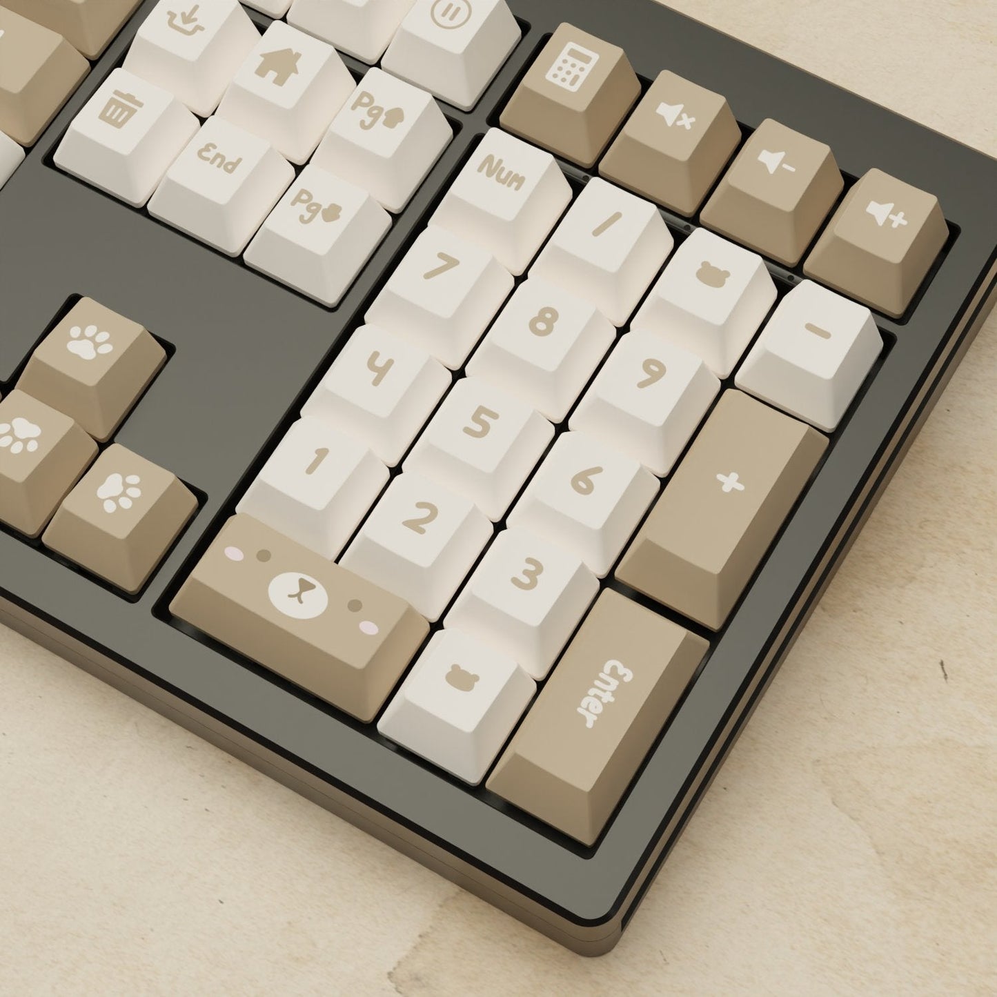 Monsgeek M5 - 100% Teddy Mechanical Keyboard - Goblintechkeys
