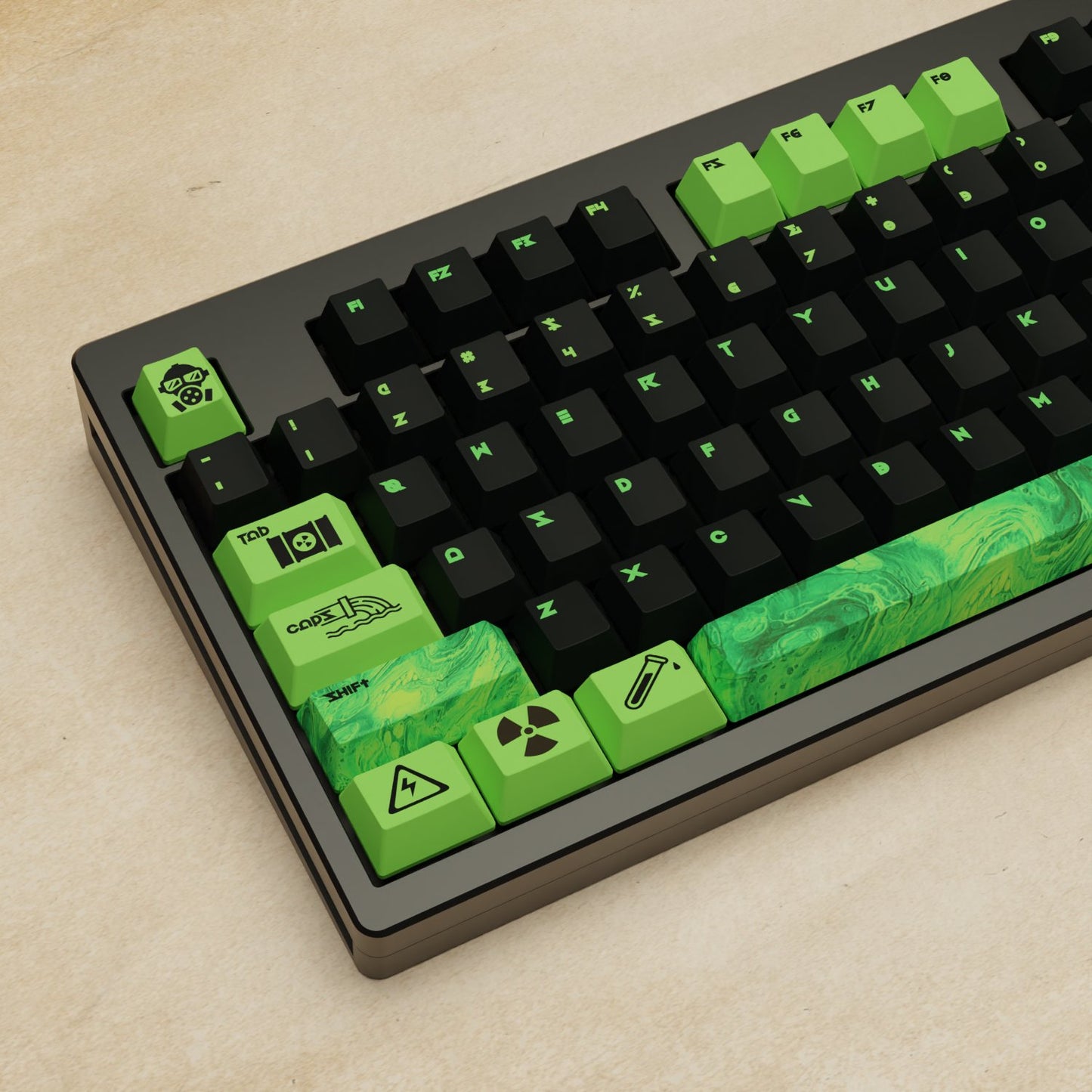 Monsgeek M5 - 100% Toxic Mechanical Keyboard - Goblintechkeys