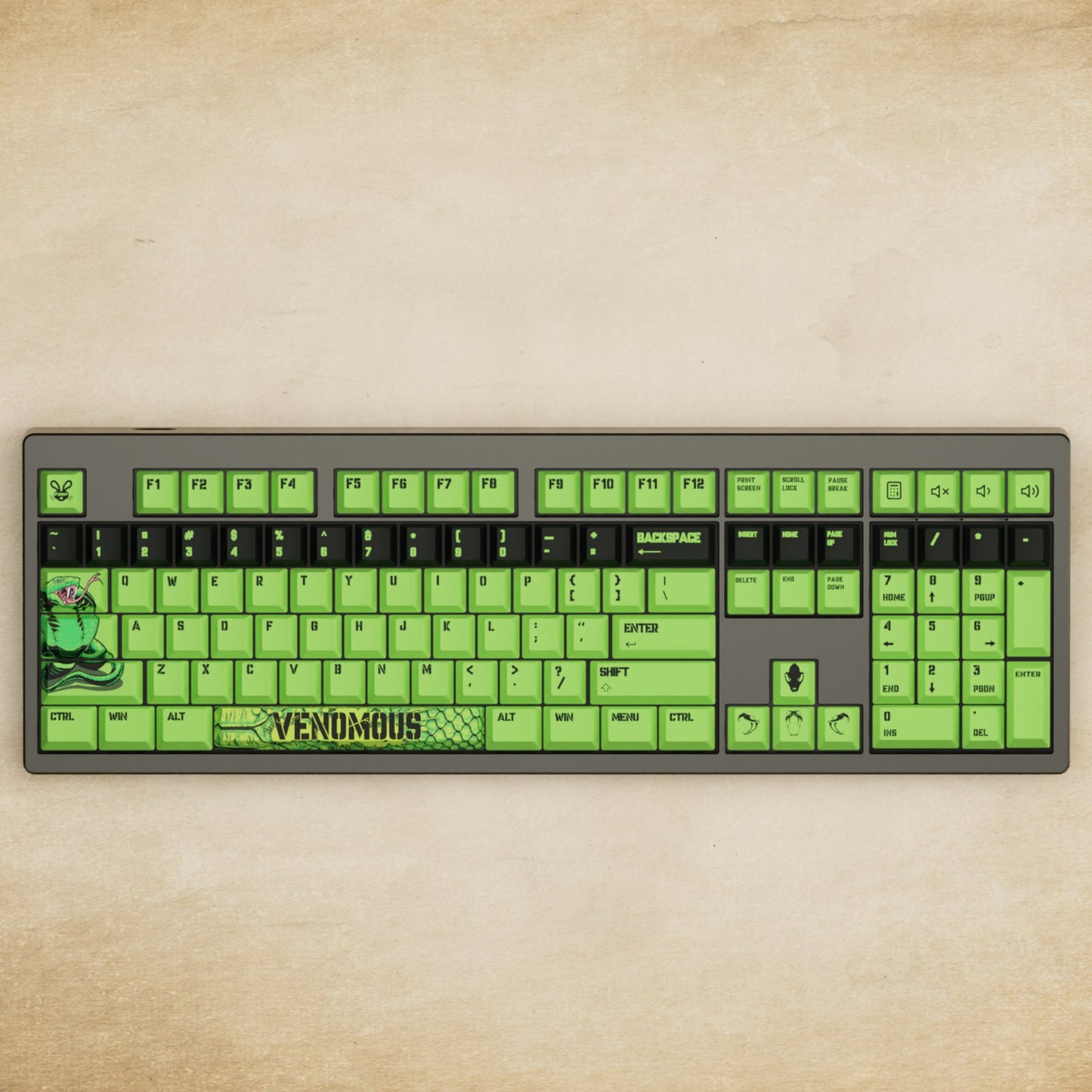 Monsgeek M5 - 100% Venomous Mechanical Keyboard - Goblintechkeys
