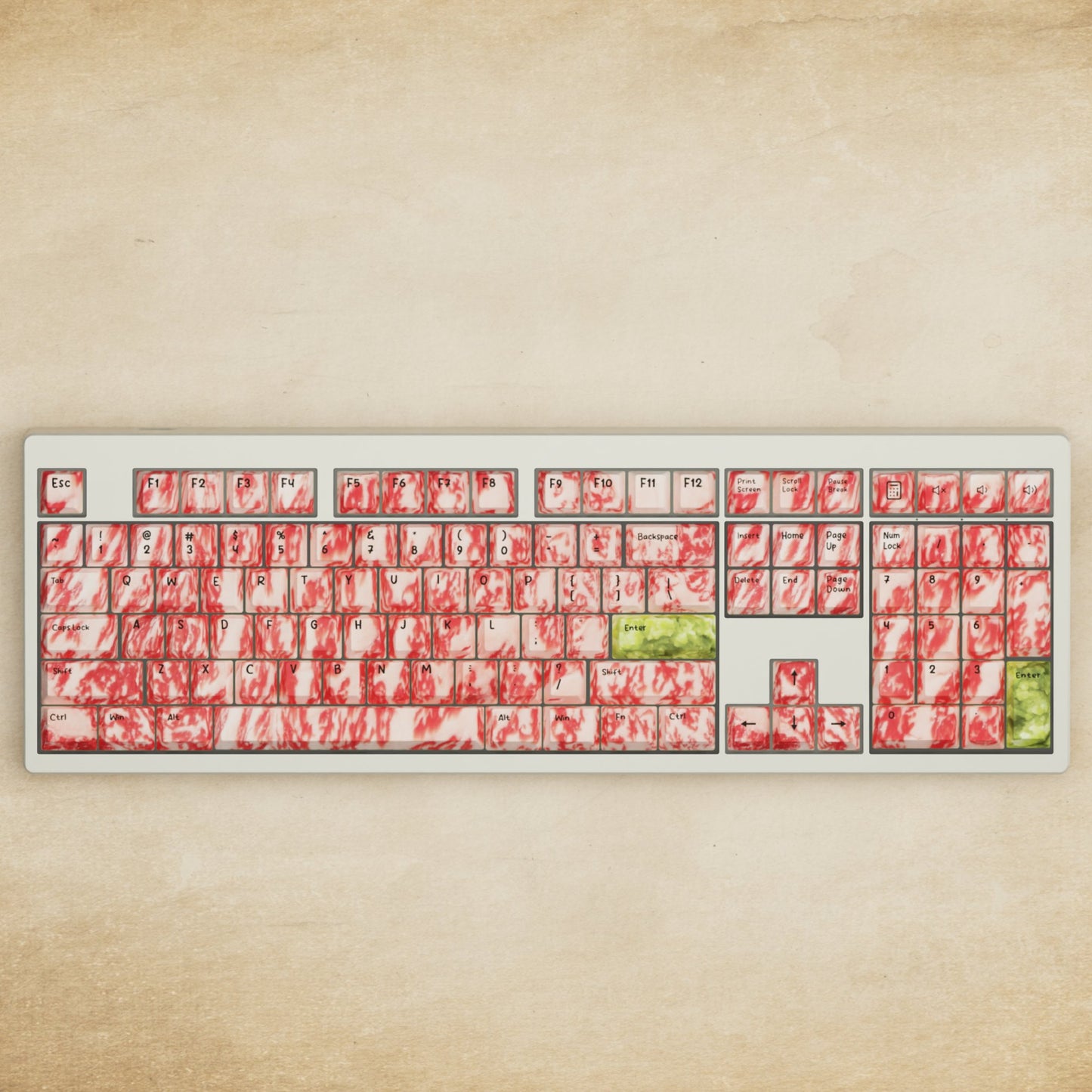 Monsgeek M5 - 100% Wagyu Mechanical Keyboard - Goblintechkeys