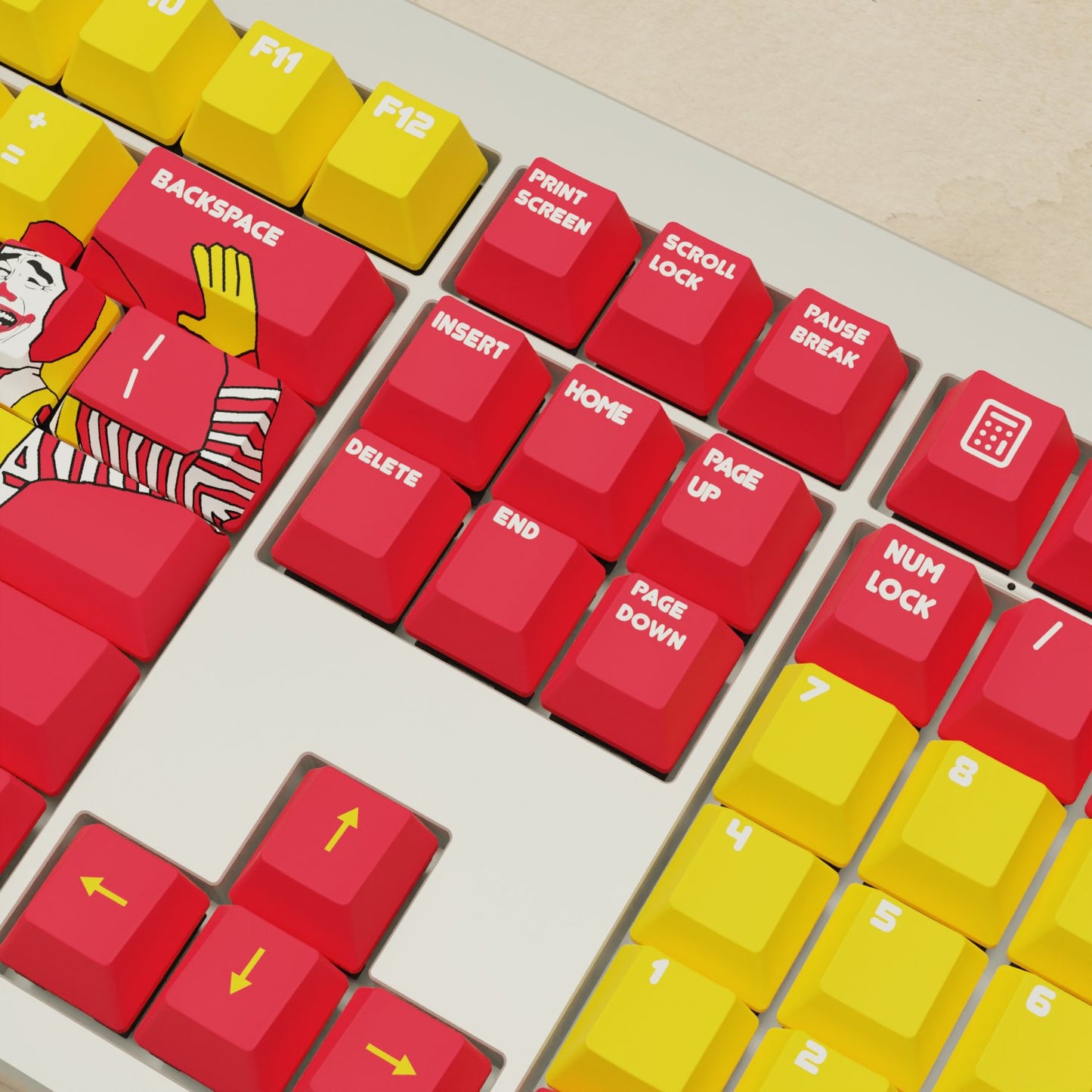 Monsgeek M5 - 100% Whackdonald Mechanical Keyboard - Goblintechkeys