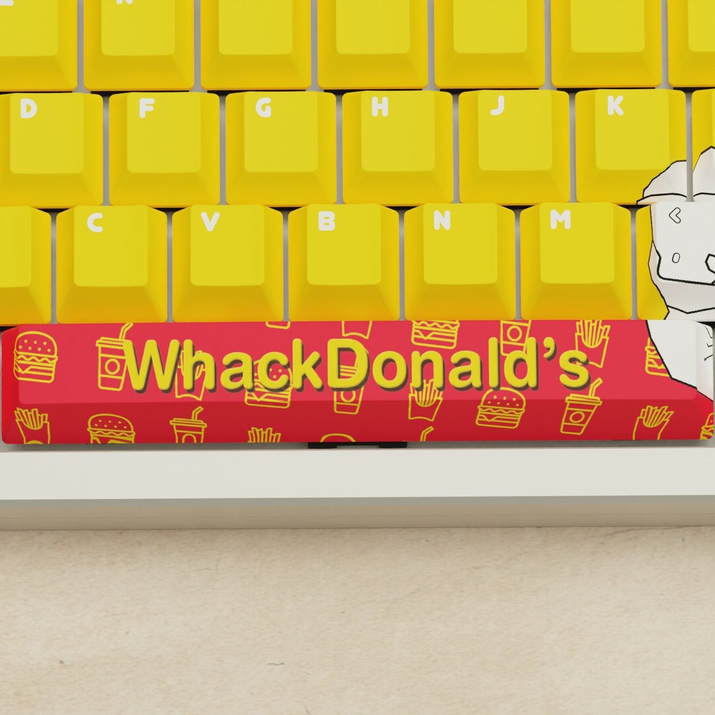 Monsgeek M5 - 100% Whackdonald Mechanical Keyboard - Goblintechkeys