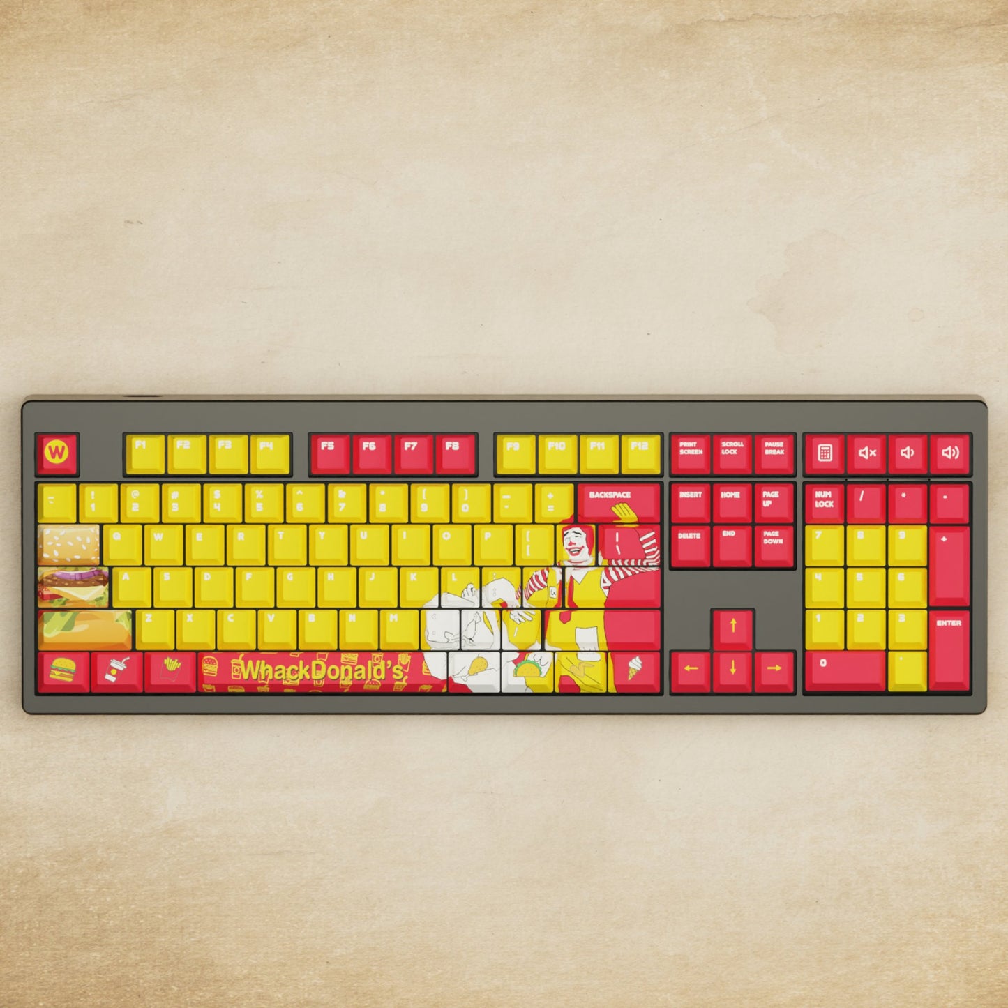 Monsgeek M5 - 100% Whackdonald Mechanical Keyboard - Goblintechkeys
