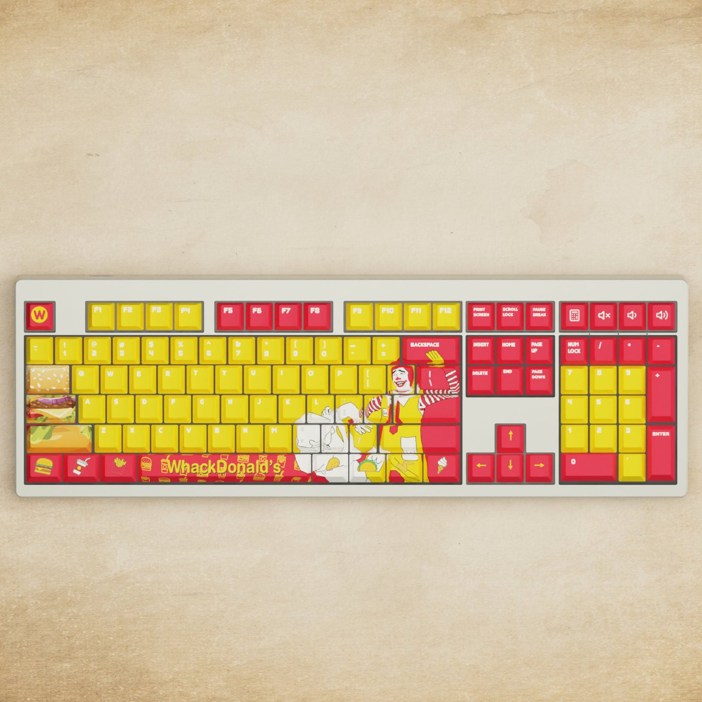 Monsgeek M5 - 100% Whackdonald Mechanical Keyboard - Goblintechkeys