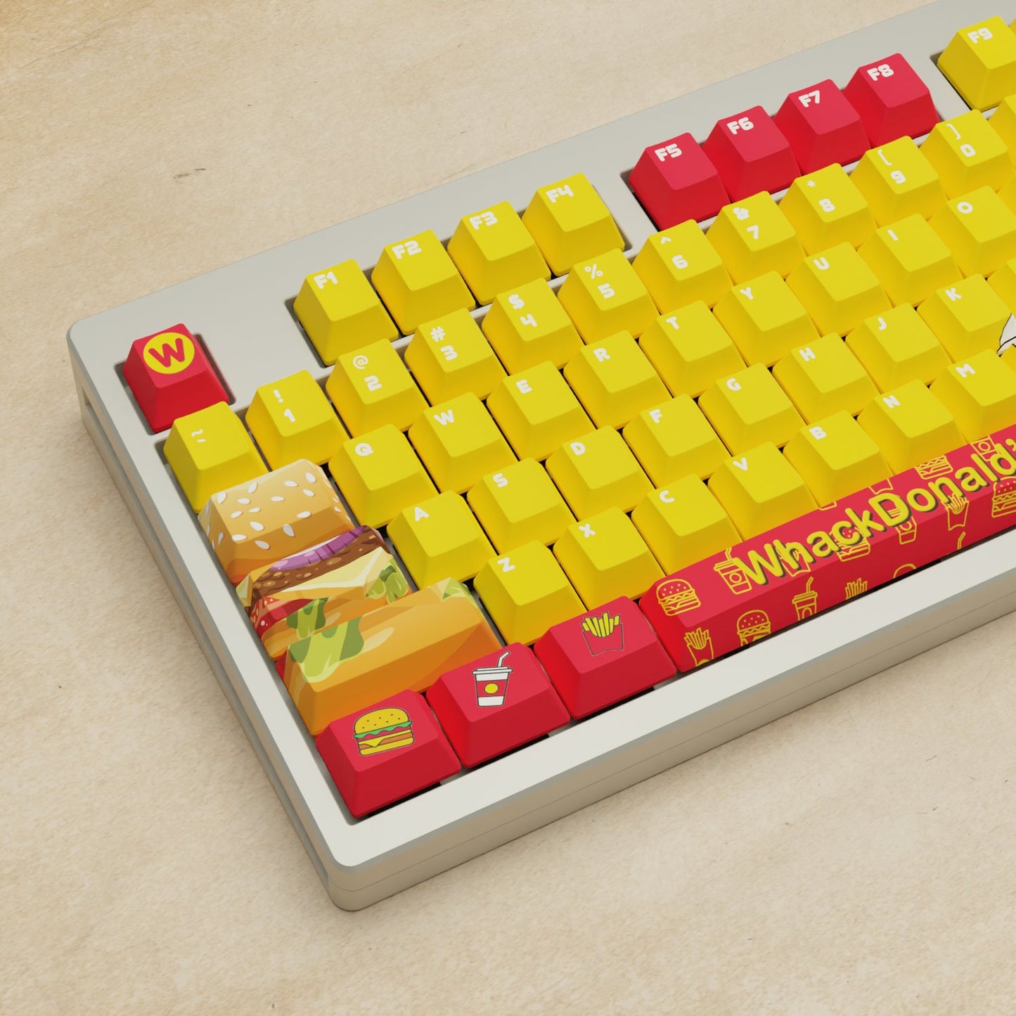 Monsgeek M5 - 100% Whackdonald Mechanical Keyboard - Goblintechkeys