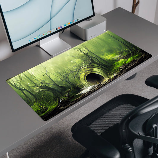 Natural Cave Desk Mat | Mouse Pad | Gaming & Office Desk Mat - Goblintechkeys