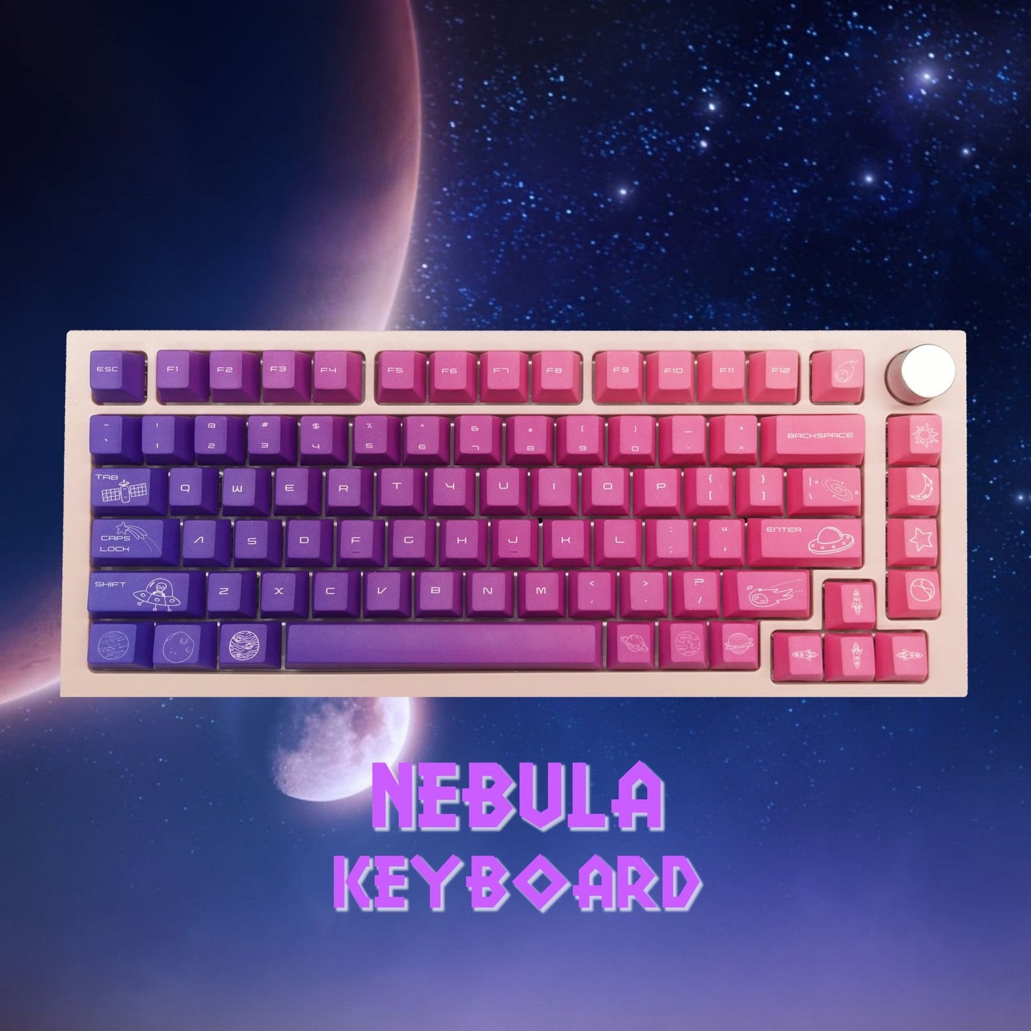 Nebula Keycaps - Goblintechkeys
