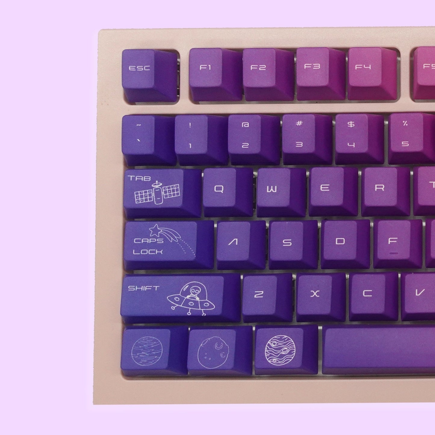 Nebula Keycaps - Goblintechkeys