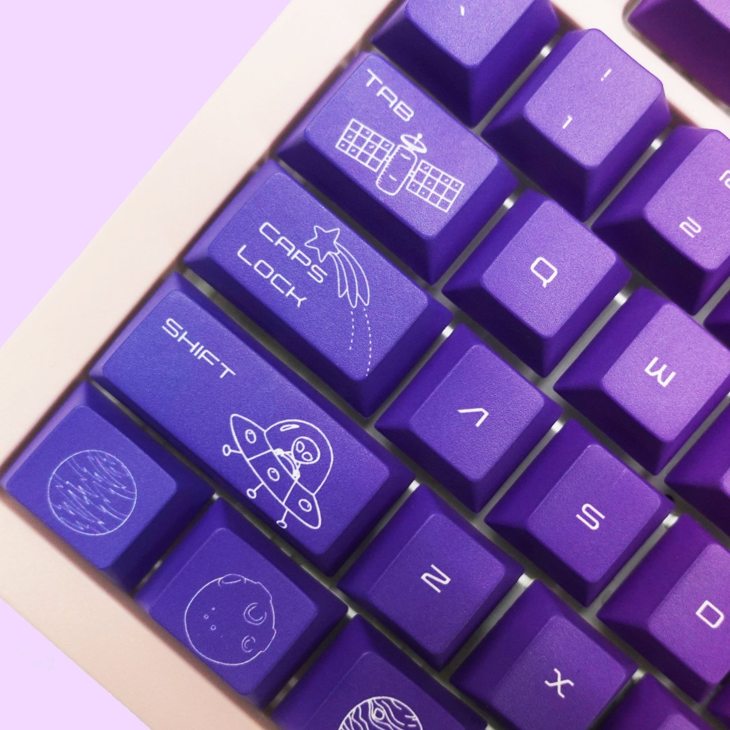 Nebula Keycaps - Goblintechkeys