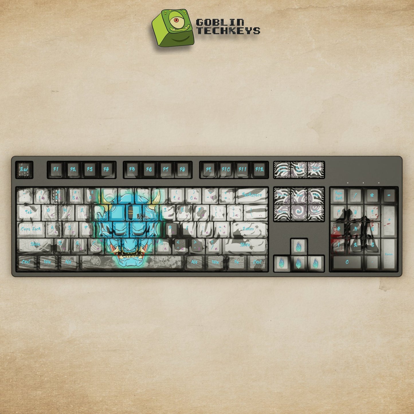 Oni Keycaps - Goblintechkeys