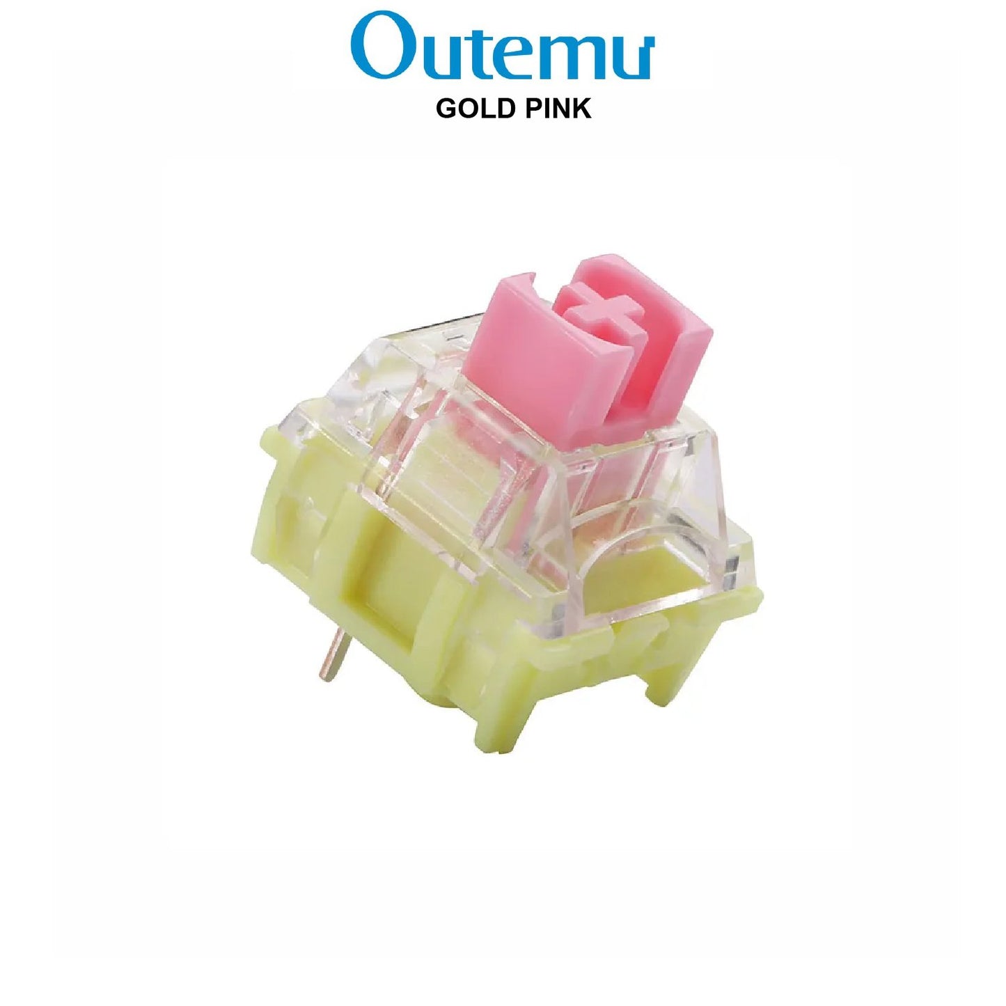 Outemu Gold Pink Switches - Goblintechkeys