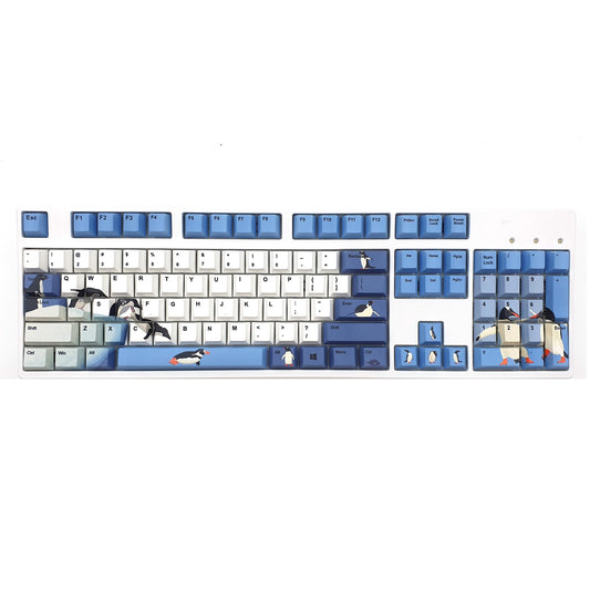 Penguins artist keycap set by Sunette - Goblintechkeys