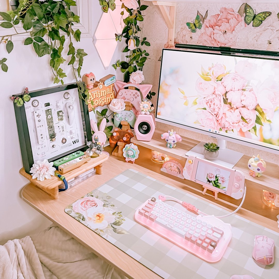 Peony Keycaps - Goblintechkeys