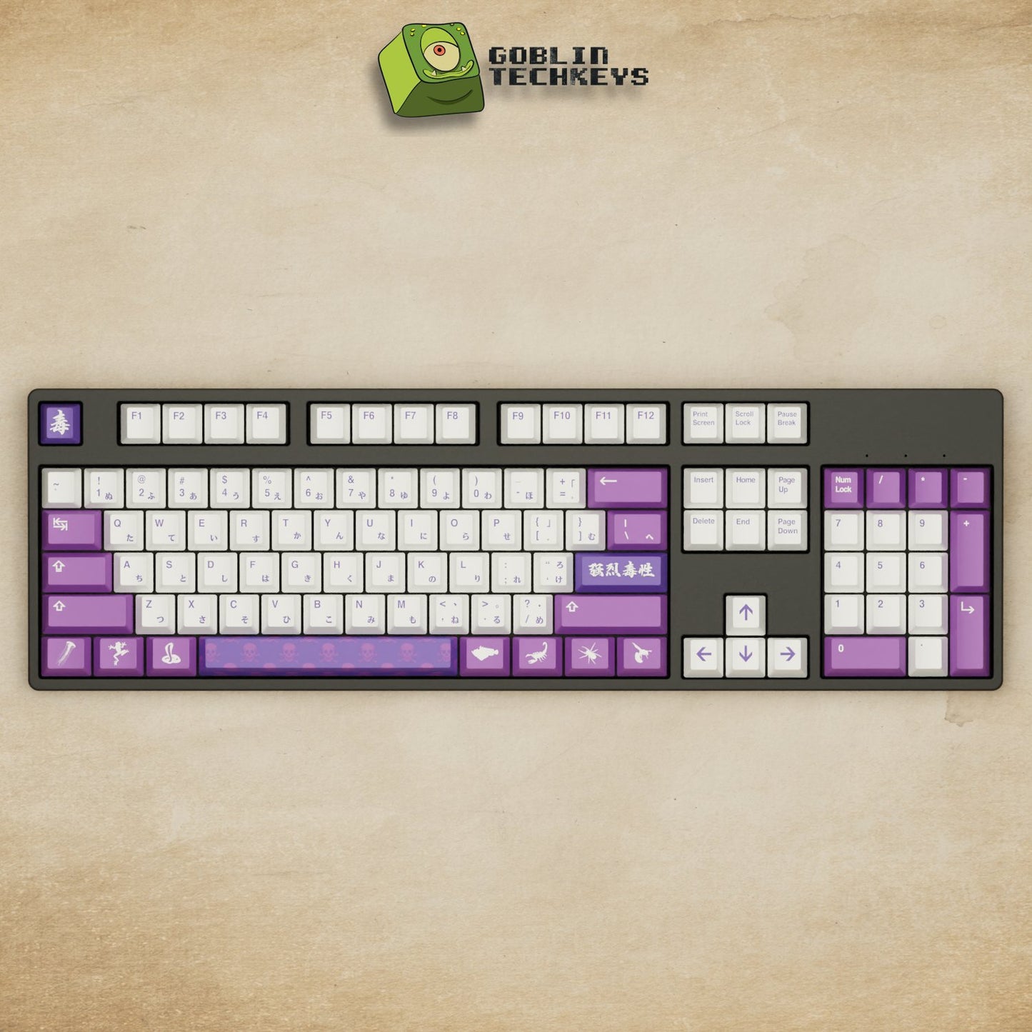 Poison Keycaps - Goblintechkeys