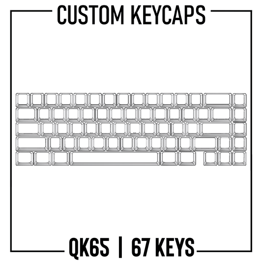 QK65 Keyboard Custom Keycaps ( ANSI | 67 Keys ) - Goblintechkeys
