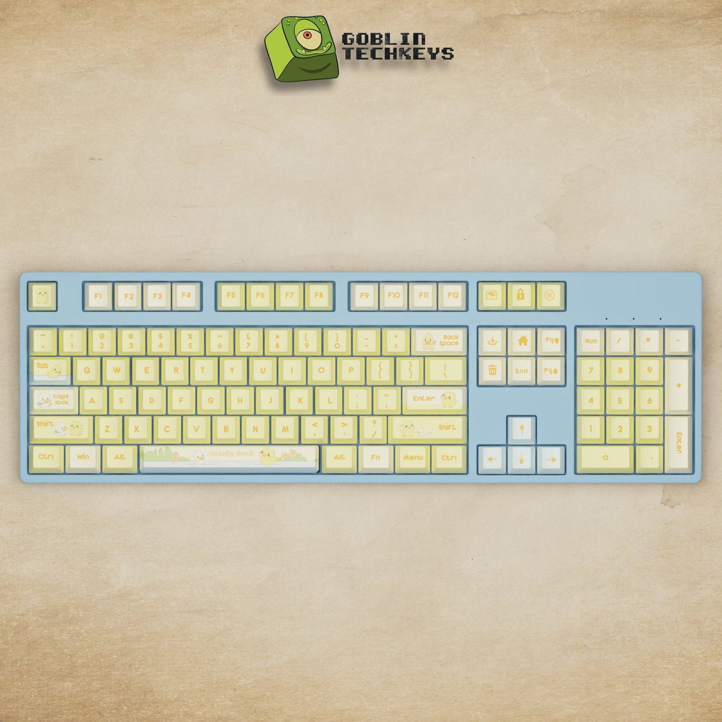 Quacky Keycaps - Goblintechkeys
