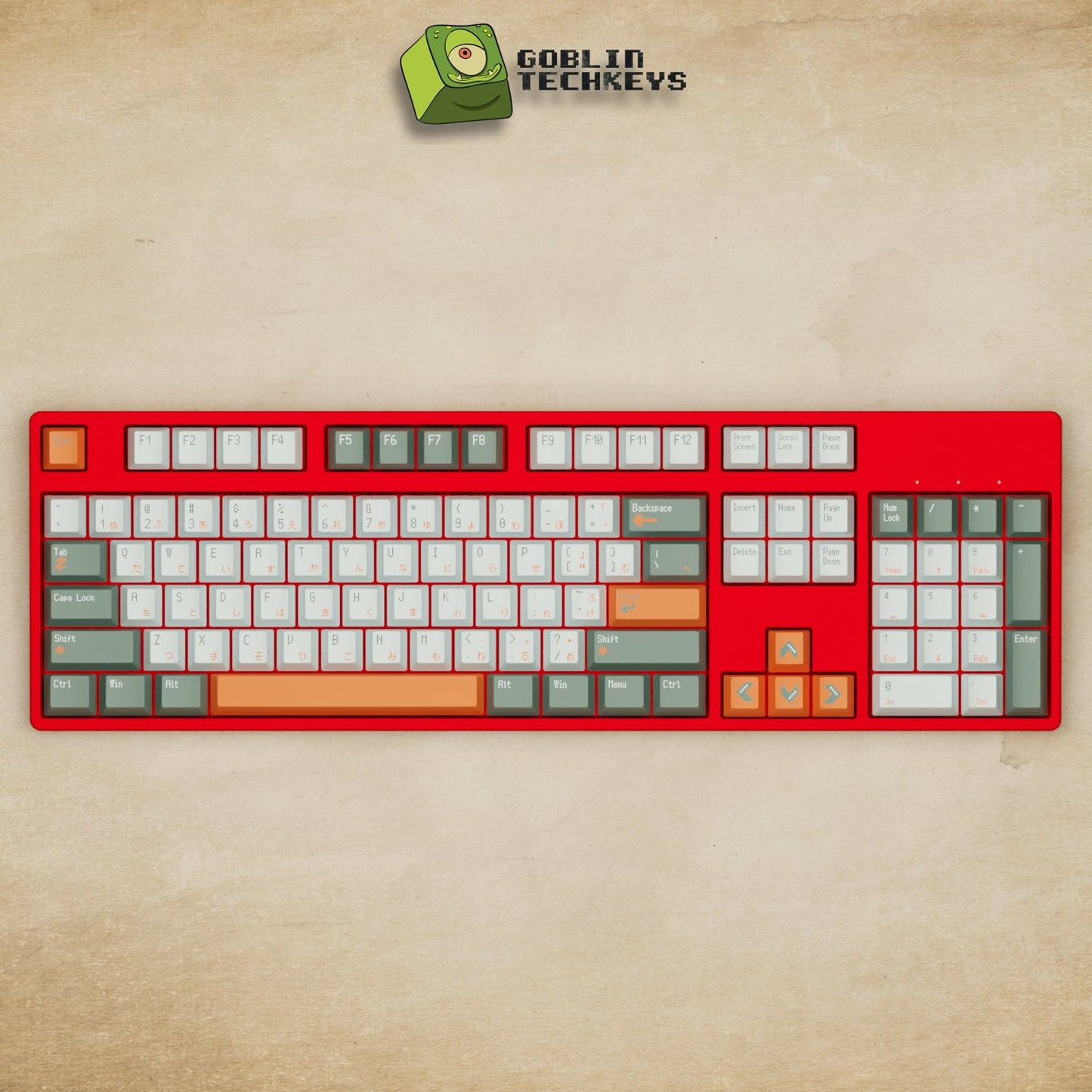 Retro Keycaps - Goblintechkeys