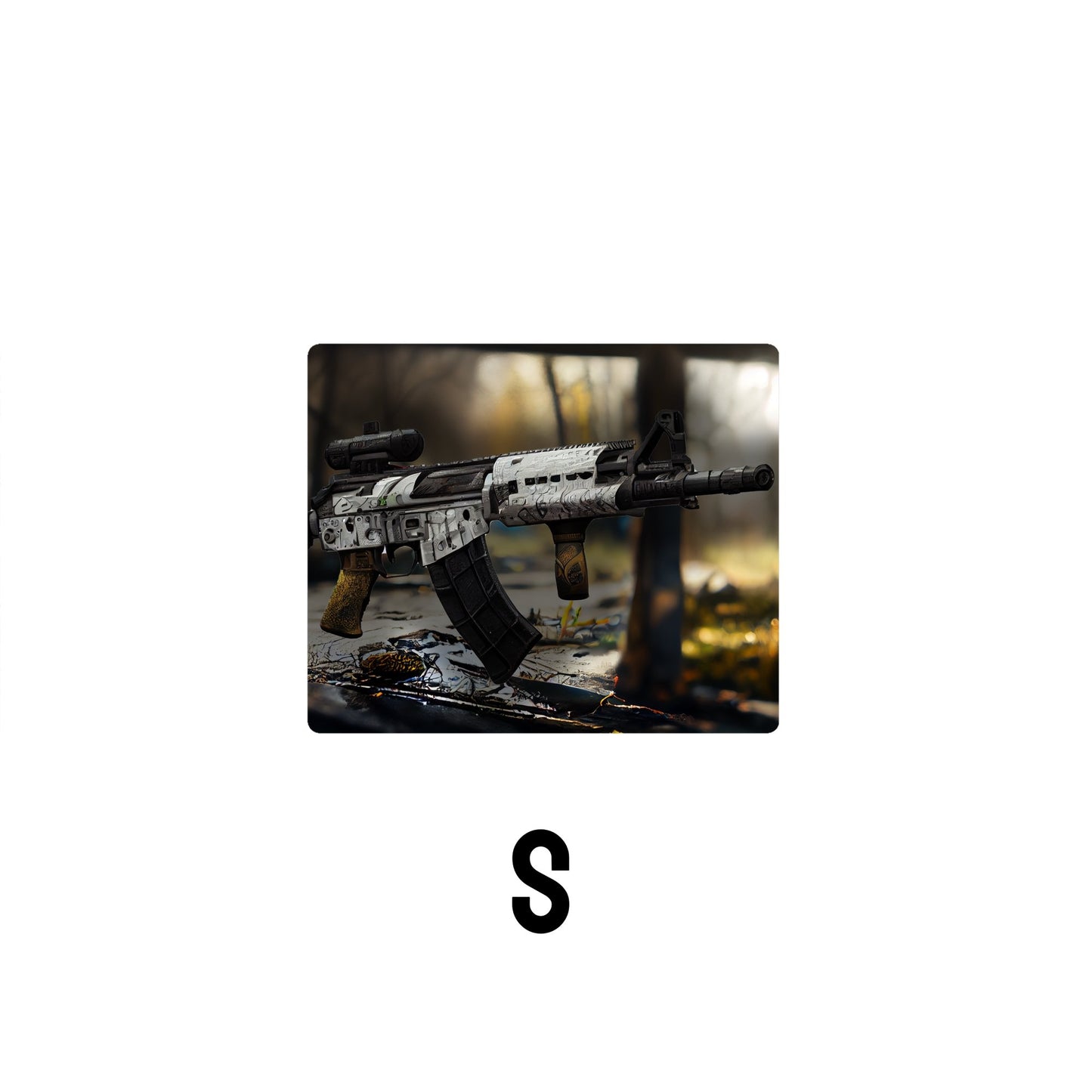 SG-553 Riffle Desk Mat | Mouse Pad | Gaming & Office Desk Mat - Goblintechkeys