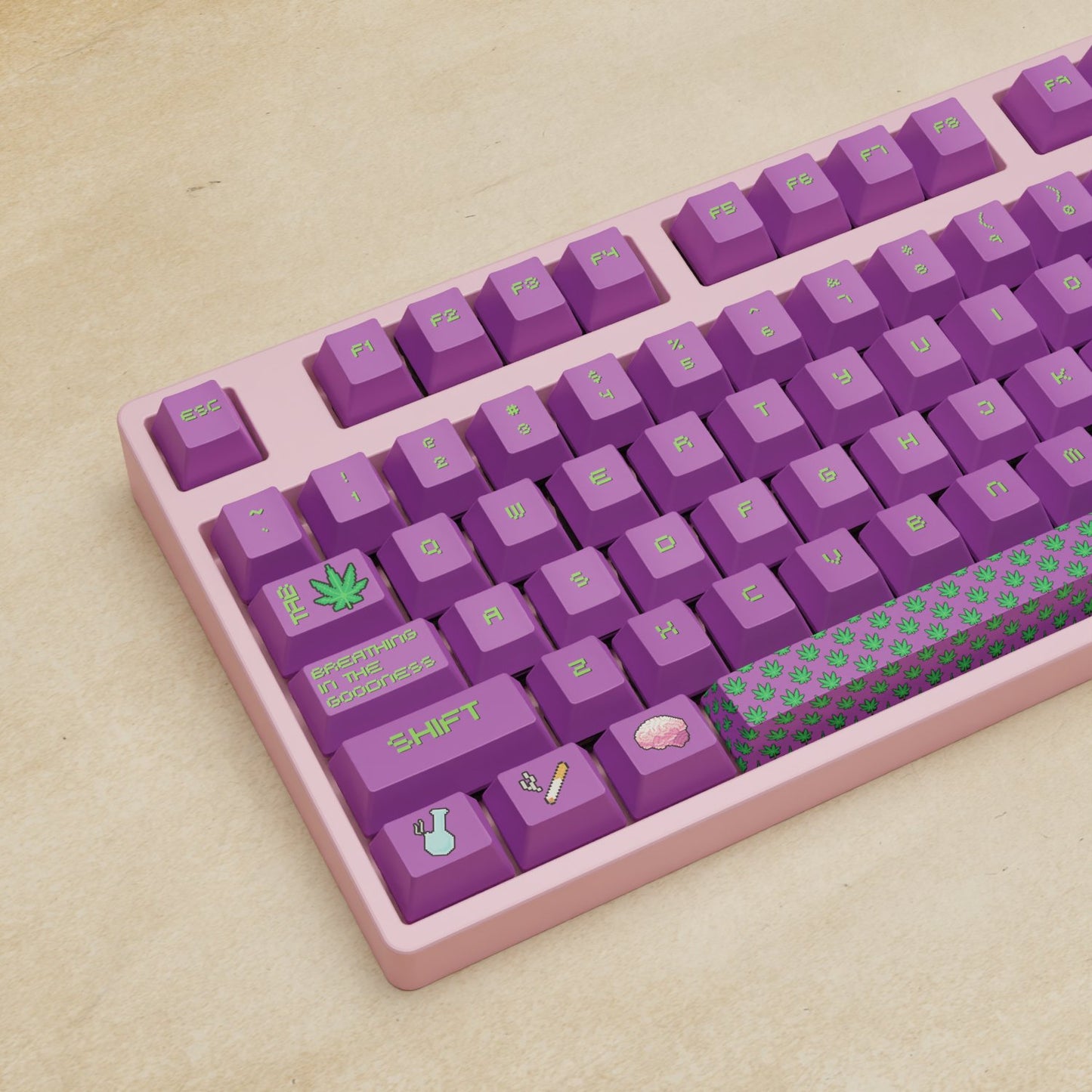 Stoner Keycaps - Goblintechkeys