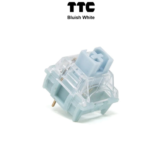 TTC Bluish White Switches - Goblintechkeys