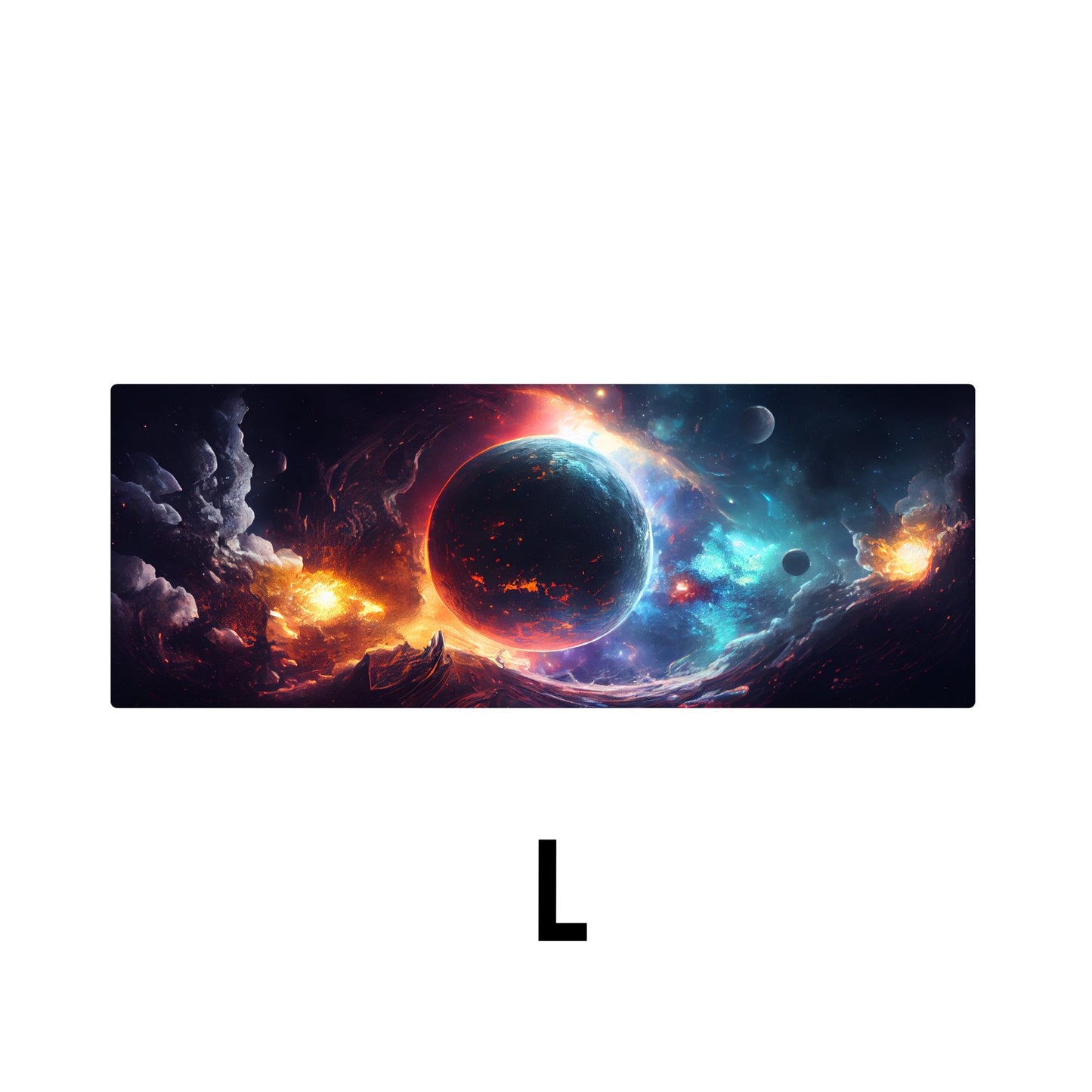 Universe Planet Desk Mat | Mouse Pad | Gaming & Office Desk Mat - Goblintechkeys
