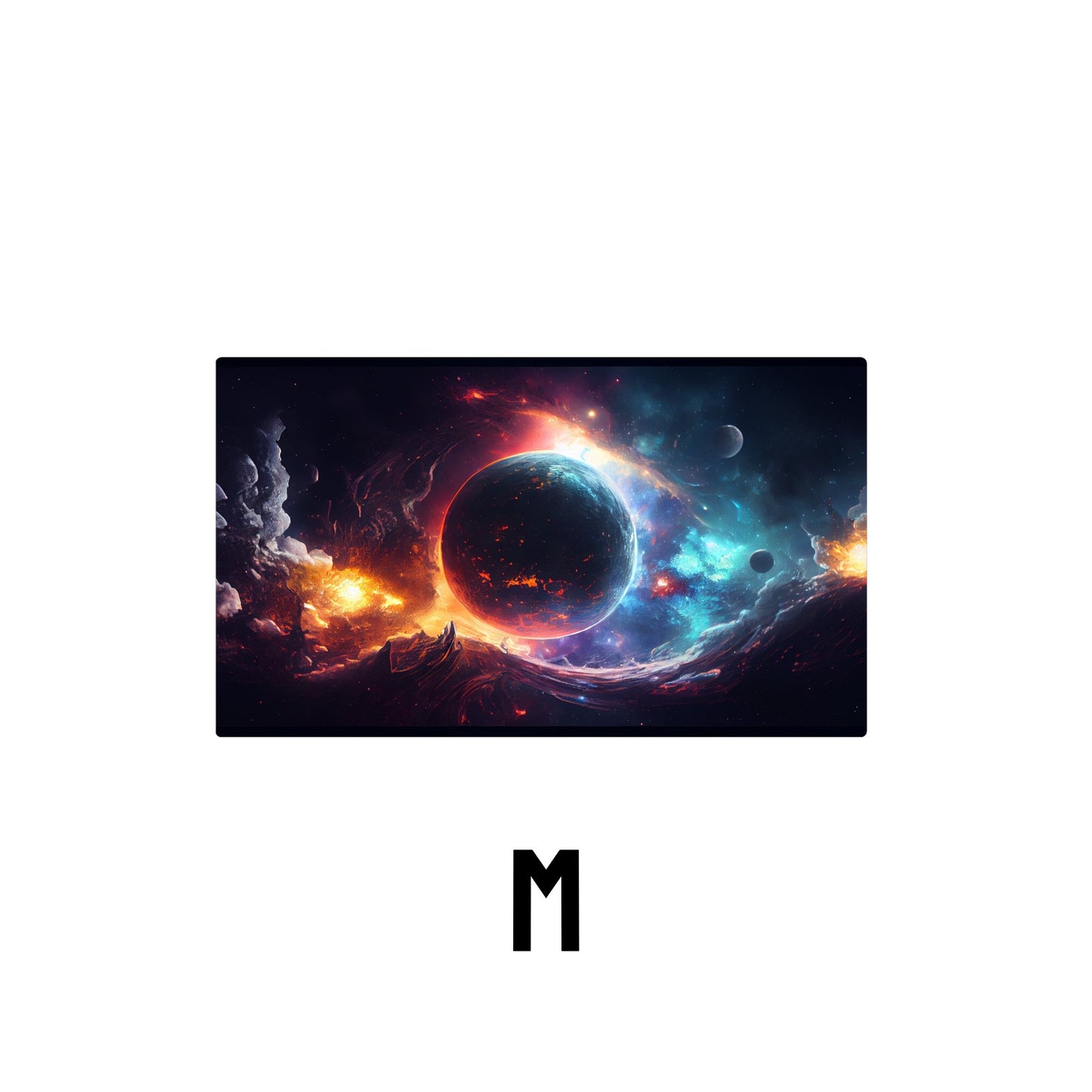Universe Planet Desk Mat | Mouse Pad | Gaming & Office Desk Mat - Goblintechkeys