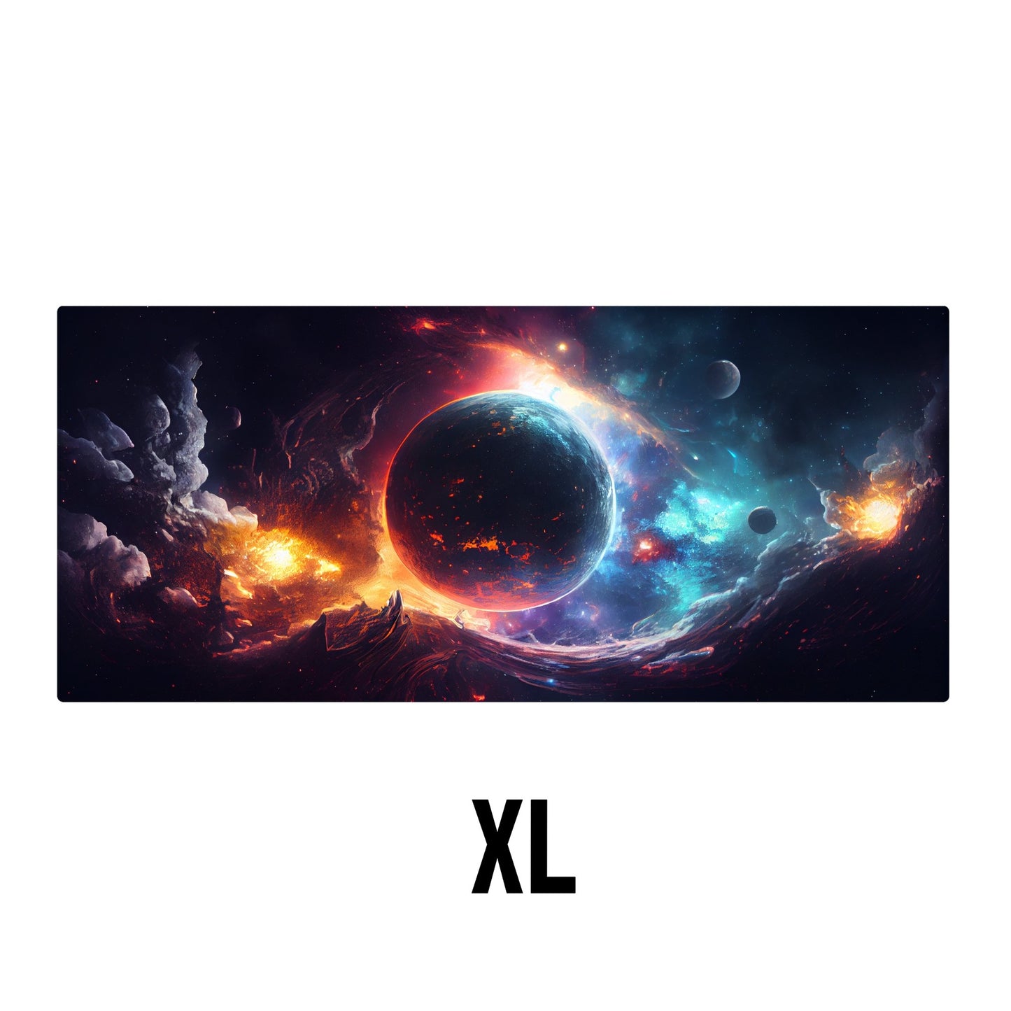 Universe Planet Desk Mat | Mouse Pad | Gaming & Office Desk Mat - Goblintechkeys