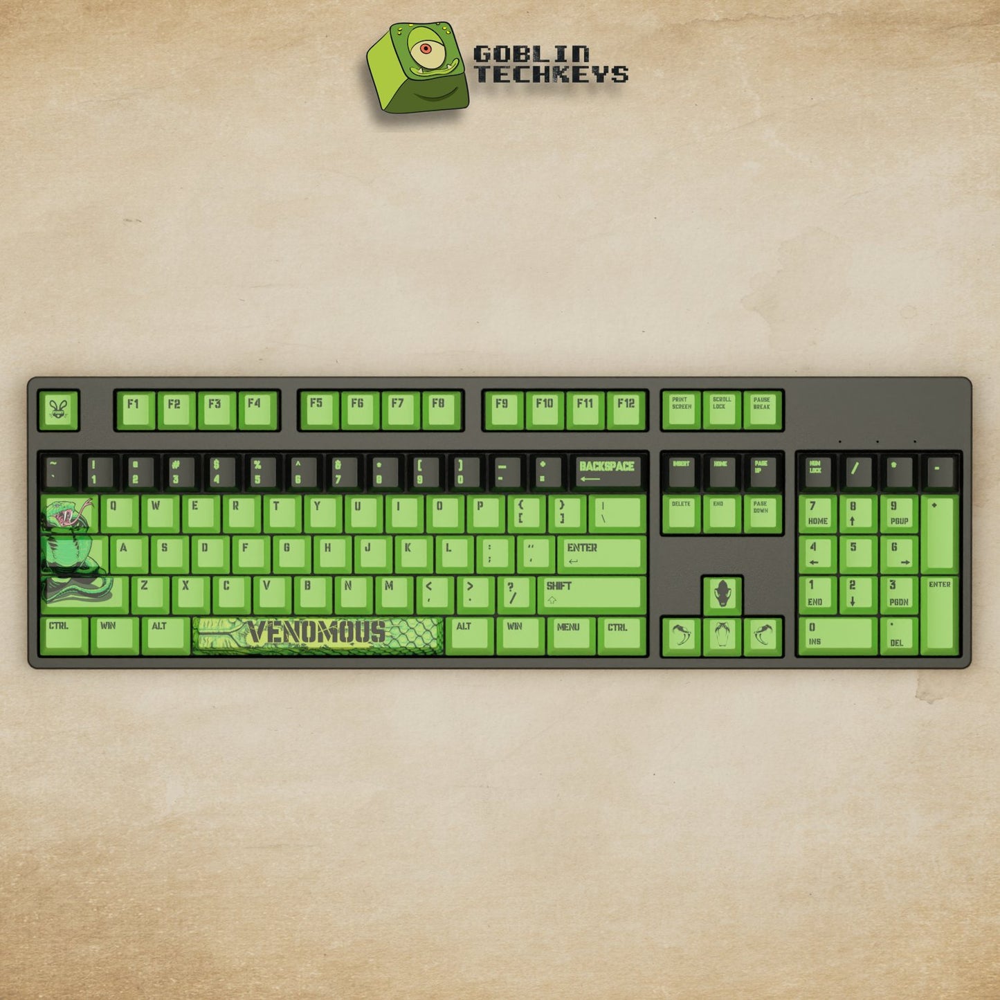 Venomous Keycaps - Goblintechkeys