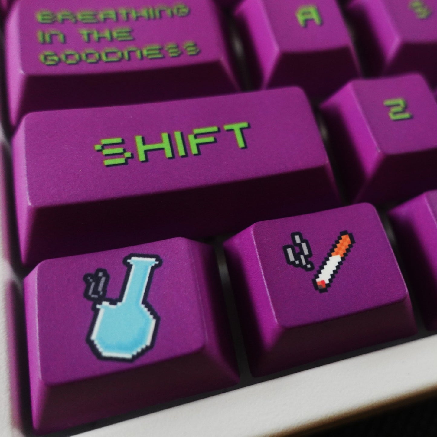 Weed Keycaps | Stoners Keycaps - Goblintechkeys