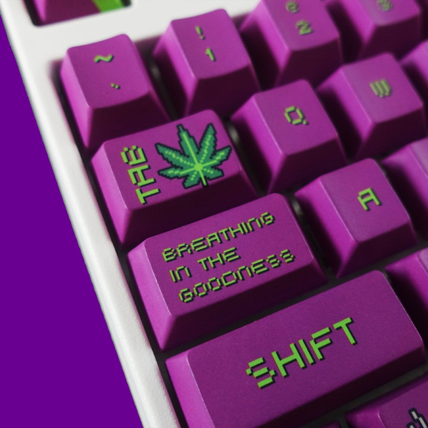 Weed Keycaps | Stoners Keycaps - Goblintechkeys