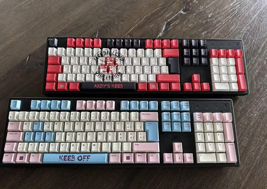 Custom ISO-Swiss Keycaps for Sandra and Andy – A Unique goblintechkeys Creation - Goblintechkeys