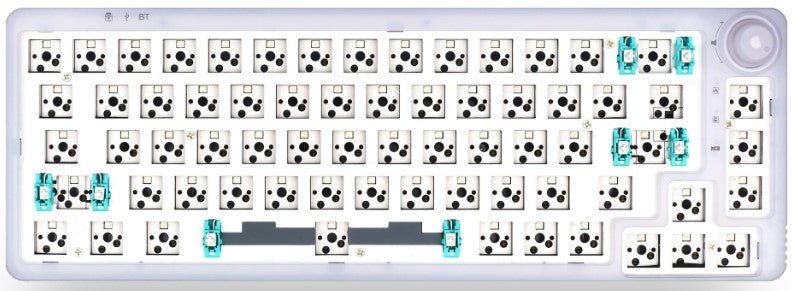 Experience the Freedom of Wireless Typing with 65% Mechanical Keyboard - Goblintechkeys