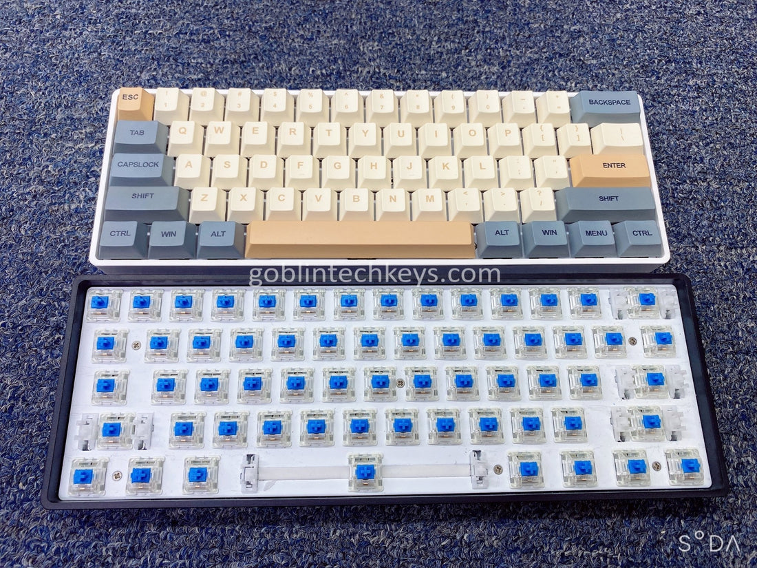 How Many Keys are on a 60% Mechanical Keyboard? - Goblintechkeys