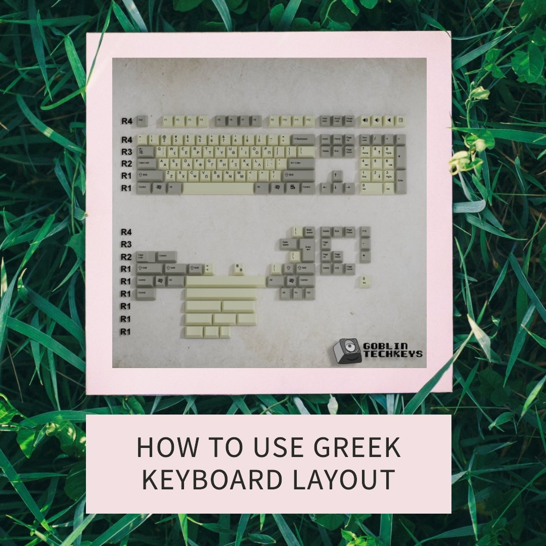 How to Use Greek Keyboard Layout by Installing Greek Fonts and Typing ...