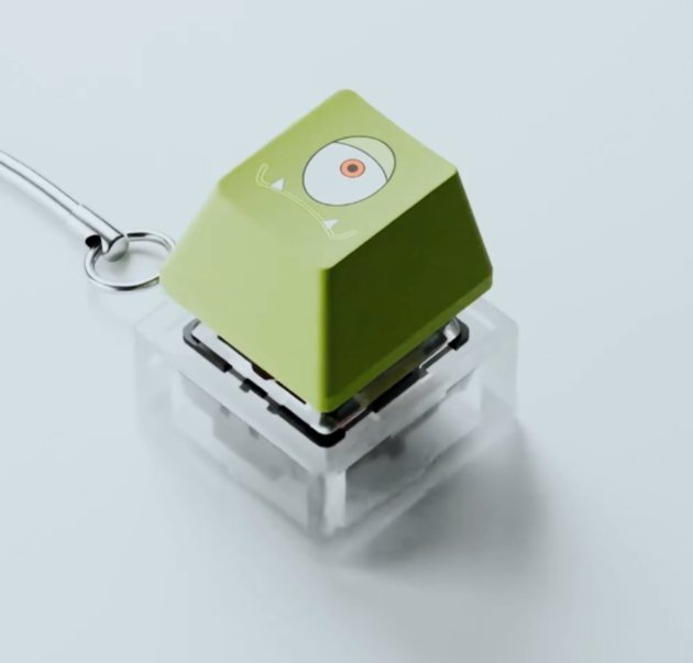 Introducing the Custom Keycaps Fidget Keychain – Goblintechkeys