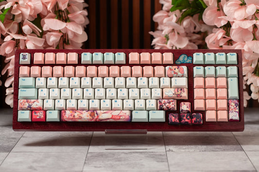 Introducing the Stunning Ironmouse x Cinnamoroll Custom Keyboard! - Goblintechkeys