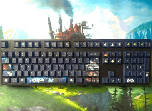 Jessica’s Custom Studio Ghibli Keyboard: A Unique ANSI 108-Key Design - Goblintechkeys