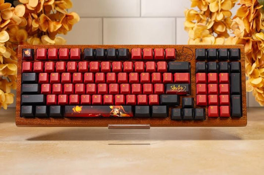 Sinder vtuber custom keycaps set - Goblintechkeys