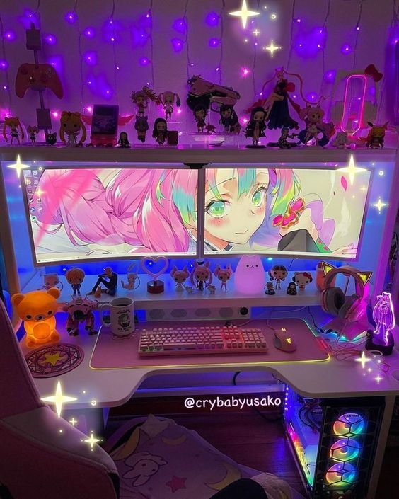 Top 41 Goblin-Approved Gaming Desk Ideas Battlestation - Goblintechkeys