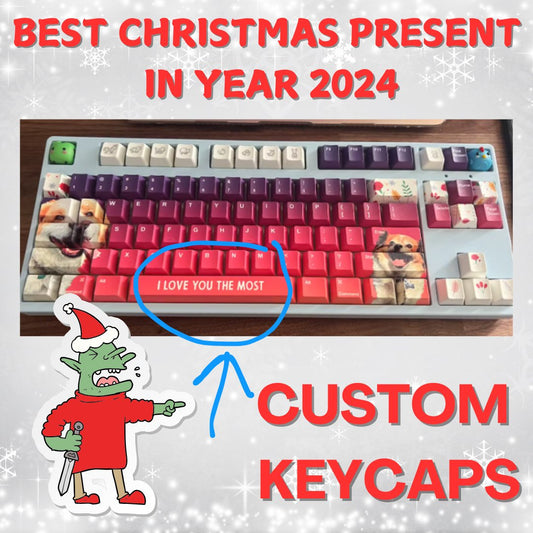 Why a Customized, Personalized Design Keycaps and Keyboard Is the Best Christmas Present in 2024 - Goblintechkeys