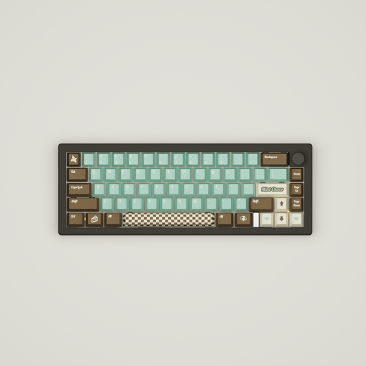 Touches et clavier mécanique au design Blue Samurai