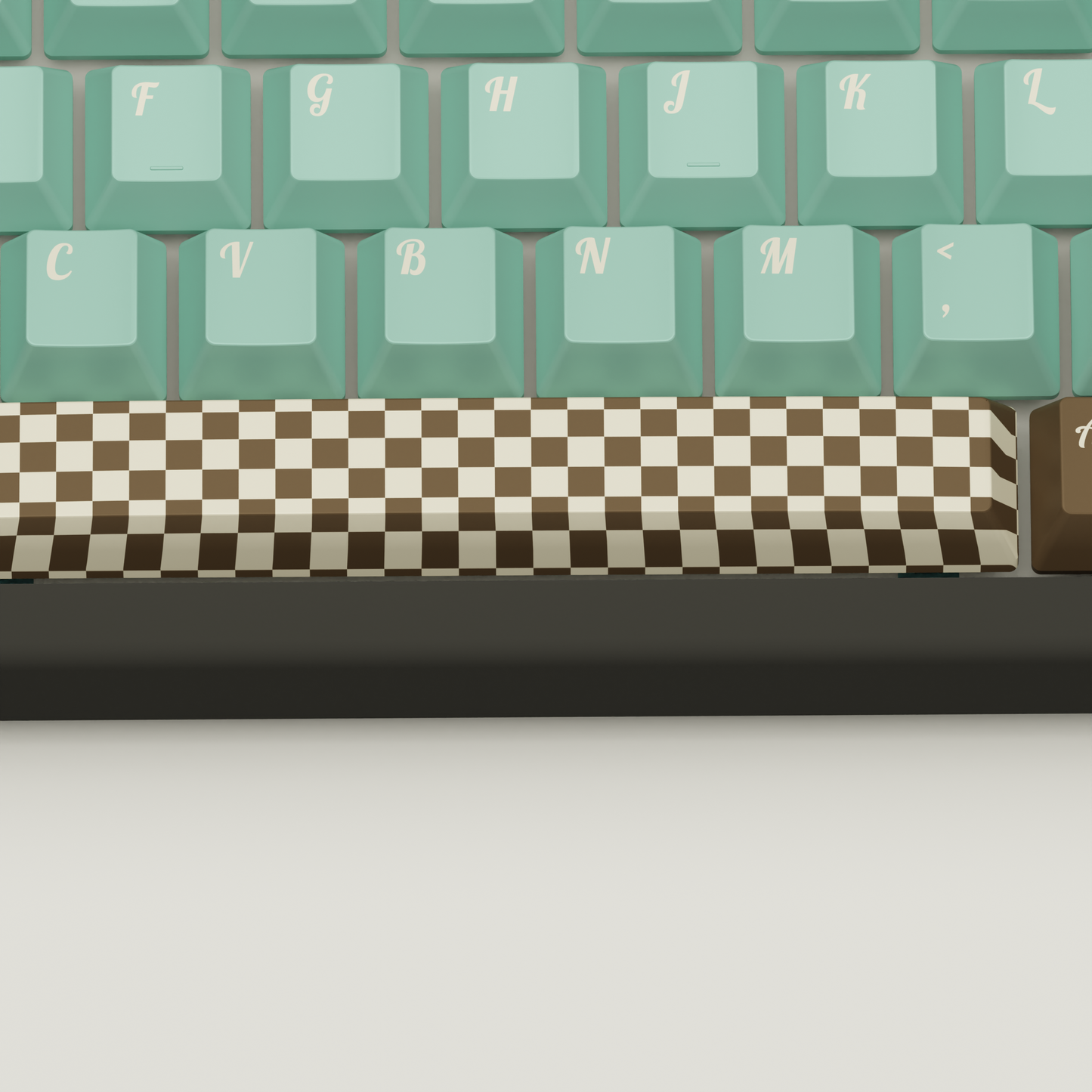 Touches et clavier mécanique au design Blue Samurai