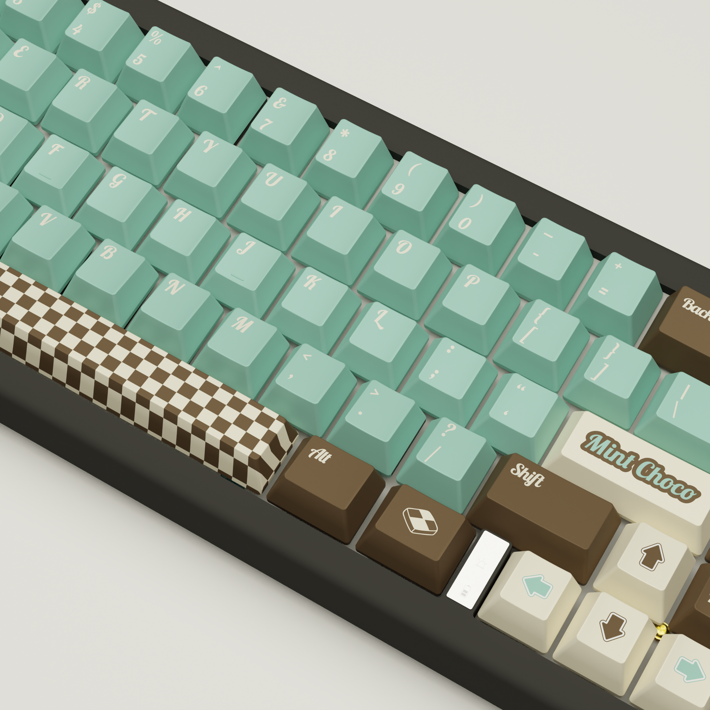 Touches et clavier mécanique au design Blue Samurai