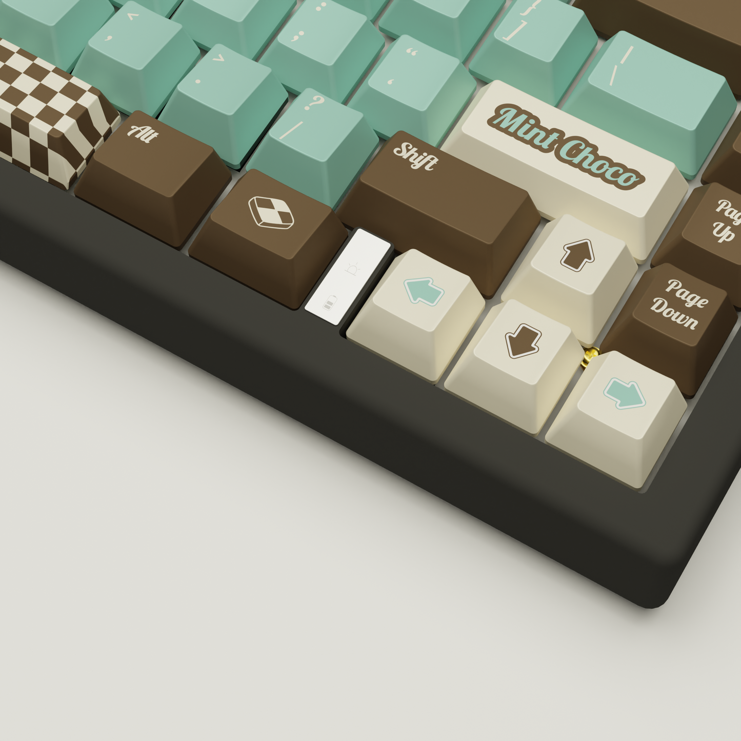 Touches et clavier mécanique au design Blue Samurai