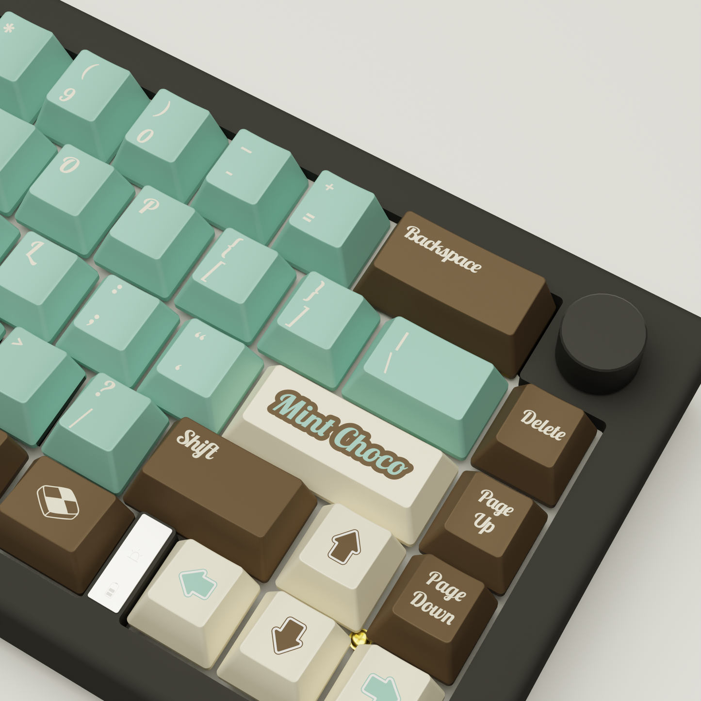 Touches et clavier mécanique au design Blue Samurai