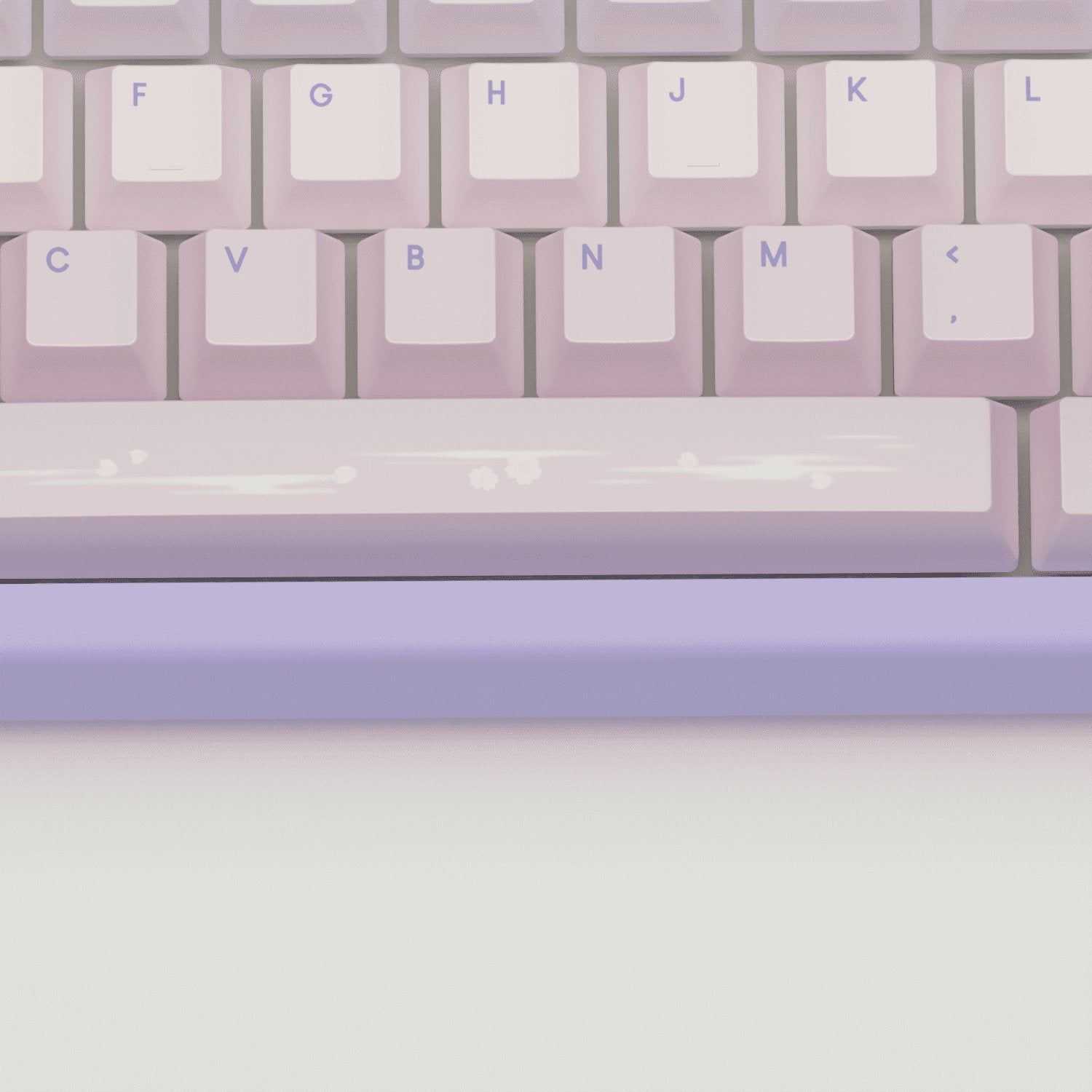 Aesthetic Sky Design Keycaps and Mechanical Keyboard - Goblintechkeys