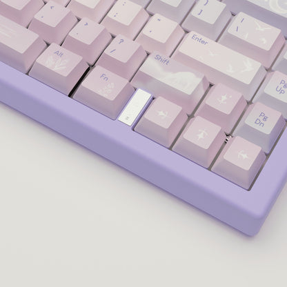 Aesthetic Sky Design Keycaps and Mechanical Keyboard - Goblintechkeys