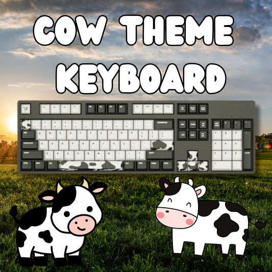 Alpha 108 - 100% Cow Mechanical Keyboard - Goblintechkeys