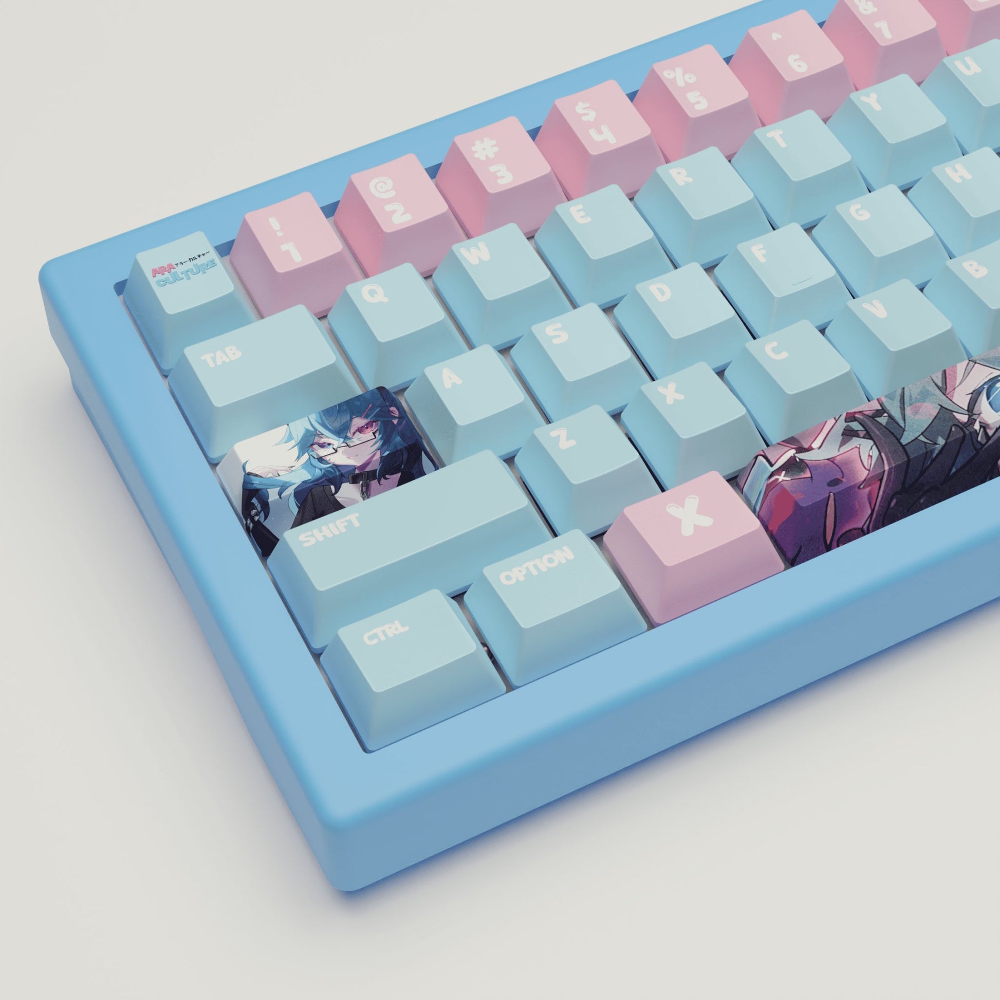 Aruna Reaver Vtuber Keycaps Set - Goblintechkeys